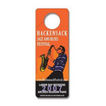 Extra Thick UV-Coated Plastic Door Hanger w/ Slit (3"x8")